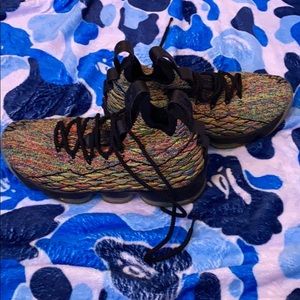 Lebron 15 multi-color used